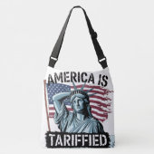 Sac Ajustable Tariff Rires – La déclaration satirique de l'Améri (Devant)