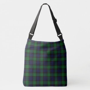 Sac Ajustable Tartan noir