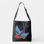 Sac Ajustable Tatouage bleu rouge avale (Dos)