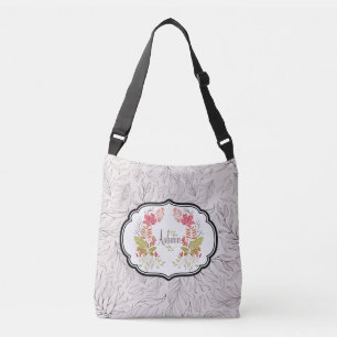 Sac Ajustable Taupe Nature Leaf 'Sac à épaule à la mode d'autom