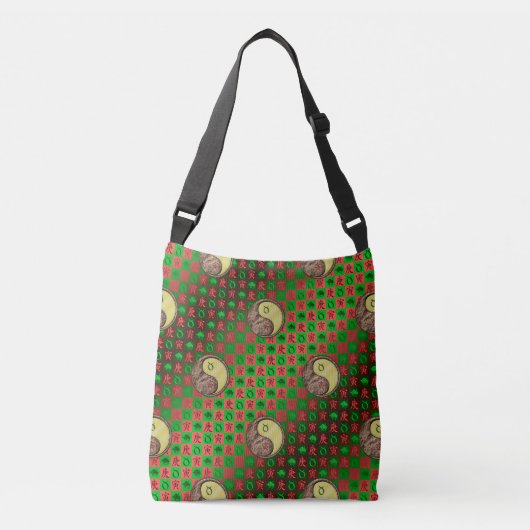 Sac Ajustable Taurus et tigre métallique (Devant)