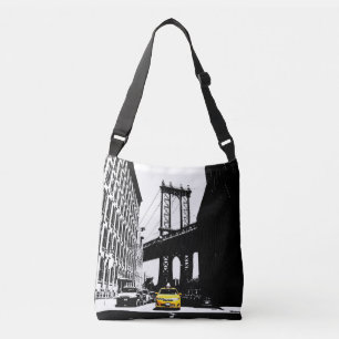 Sac Ajustable Taxi jaune Brooklyn Nyc New York City Black