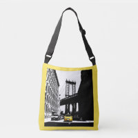 Taxi Nyc NewYork de jaune de pont de Brooklyn