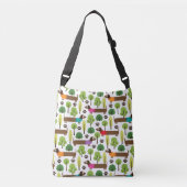Sac Ajustable Teckels sur une promenade en parc (Devant)