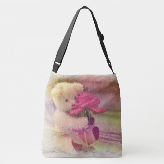 Sac Ajustable Teddy Bear Rose (Dos)
