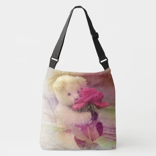 Sac Ajustable Teddy Bear Rose (Devant)