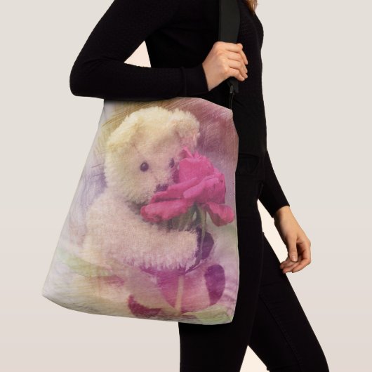 Sac Ajustable Teddy Bear Rose (De près)