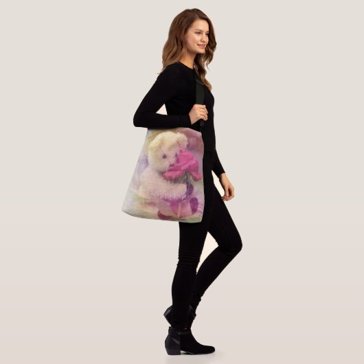 Sac Ajustable Teddy Bear Rose (Sur le modèle)