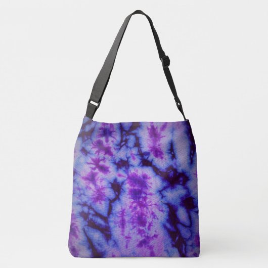 Sac Ajustable Teinture de lacet dans les tons bleu et violet (Dos)