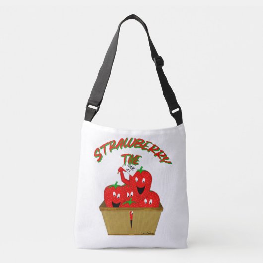 Sac Ajustable Temps de la fraise ! (Devant)