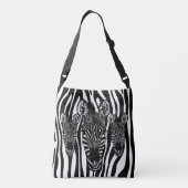 Sac Ajustable Tendance Zebra Herd sur Zebra Imprimer (Dos)