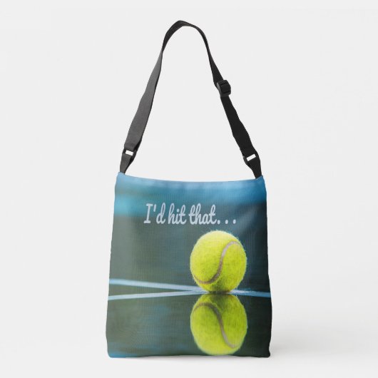 Sac Ajustable Tennis-ball je frappais ce cadeau drôle (Dos)