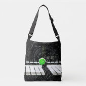 Sac Ajustable Tennis Ball Net Eau Spirale Art (Devant)