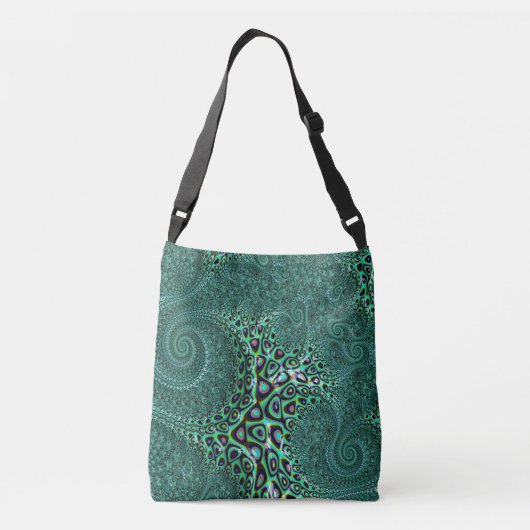 Sac Ajustable Tentacles Octopus turquoises Style Steampunk Art f (Dos)