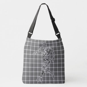 Sac Ajustable Terminologie du joueur de football partout sur le