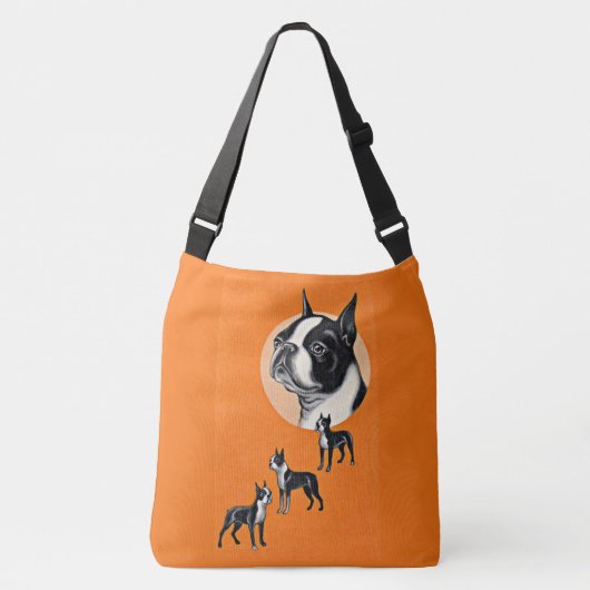 Sac Ajustable terriers de Boston (Devant)
