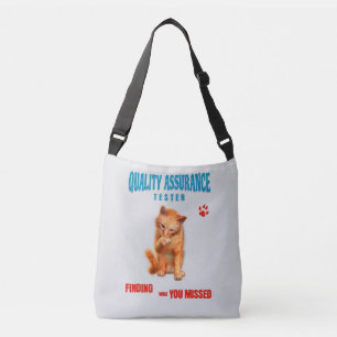 Sac Ajustable Testeur QA Humour de chat