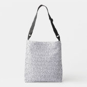 Sac Ajustable Texte de persuasion (Dos)
