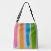 Sac Ajustable Texture de rayures d'aquarelles (Dos)