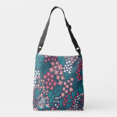 Sac Ajustable Texture vintage Fleur sans joint. (Dos)