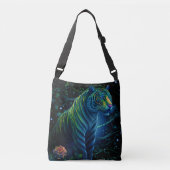 Sac Ajustable Tigre vert orné (Devant)