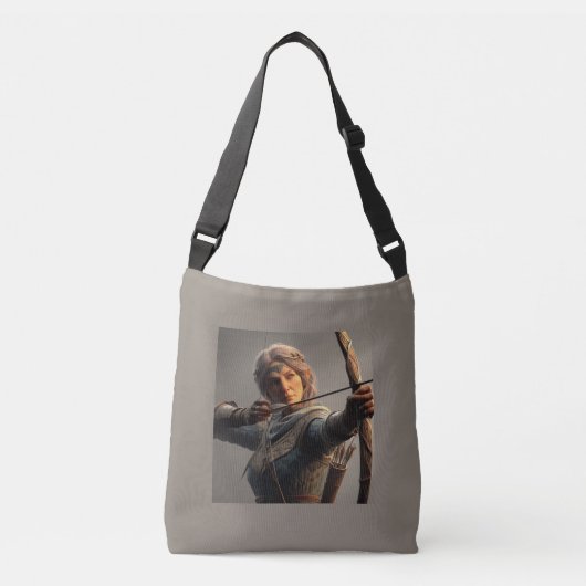 Sac Ajustable Tir à arc gris (Devant)