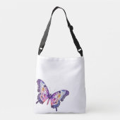Sac Ajustable Toile violet de passion : Monarque violet multicol (Dos)