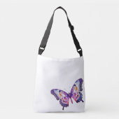 Sac Ajustable Toile violet de passion : Monarque violet multicol (Devant)