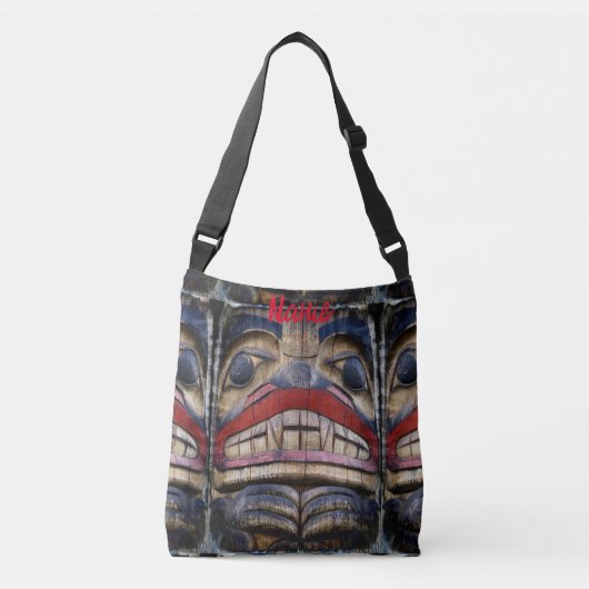 Sac Ajustable Tonnerre à visage totem (Devant)