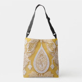 Sac Ajustable Tons chauds de jaune solaire  art IA  (Dos)