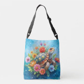 Sac Ajustable Tortue florale (Dos)