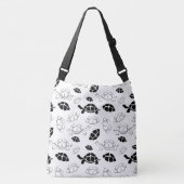 Sac Ajustable Tortue noire (Devant)