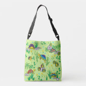 Sac Ajustable Tortue partout sur l'impression Fourre-tout (Dos)