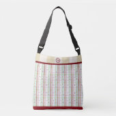 Sac Ajustable Tote Enfant Essentials Monogramme de Maman - Dijon (Devant)