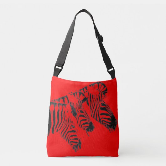 Sac Ajustable Tote ZÈBRE ROUGE (Devant)