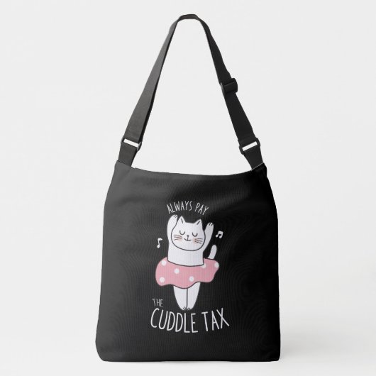SAC AJUSTABLE TOUJOURS PAYER LE CUDDLE TAX CUTE CAT KITTY (Devant)