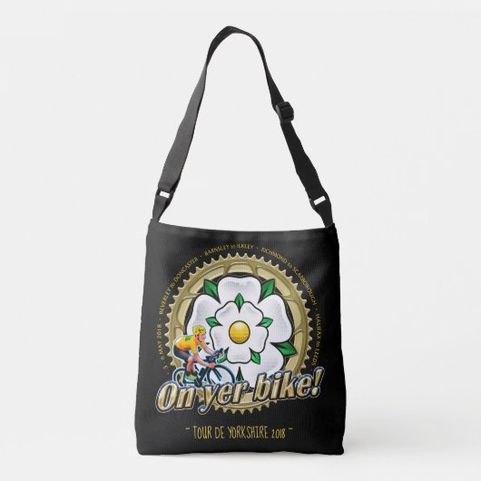 Sac Ajustable "Tour de Yorkshire" 2018 En vélo, conception de sa (Dos)