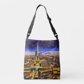 Sac Ajustable Tour Eiffel et Paris sous les étoiles (Dos)