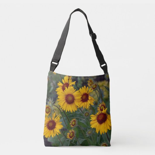 Sac Ajustable Tournesol Floral Jaune Clair (Devant)