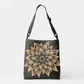 Sac Ajustable Tournesol foncé Fourre-tout (Dos)