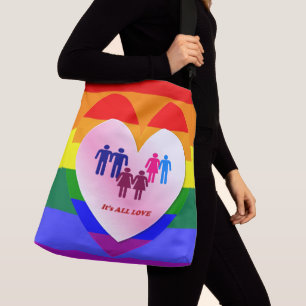 Sac Ajustable Tous les couples de coeur de fierté d'amour