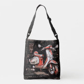 Sac Ajustable Tout compris en scooter (Dos)