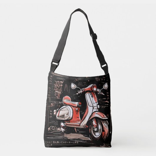 Sac Ajustable Tout compris en scooter (Devant)