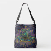 Sac Ajustable Tout l'oeil mystique voyant en fleur de Lotus (Dos)
