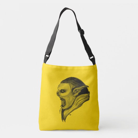 Sac Ajustable Tracer la conception noire et jaune (Dos)