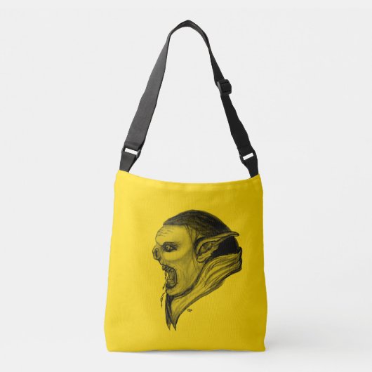 Sac Ajustable Tracer la conception noire et jaune (Devant)