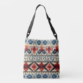 Sac Ajustable Traditional Folk Embroidery Stripe Pattern (Dos)