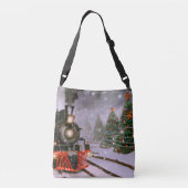Sac Ajustable Train forestier de Noël (Dos)