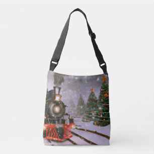 Sac Ajustable Train forestier de Noël