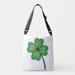 Sac Ajustable Trèfle à quatre feuilles pailleté